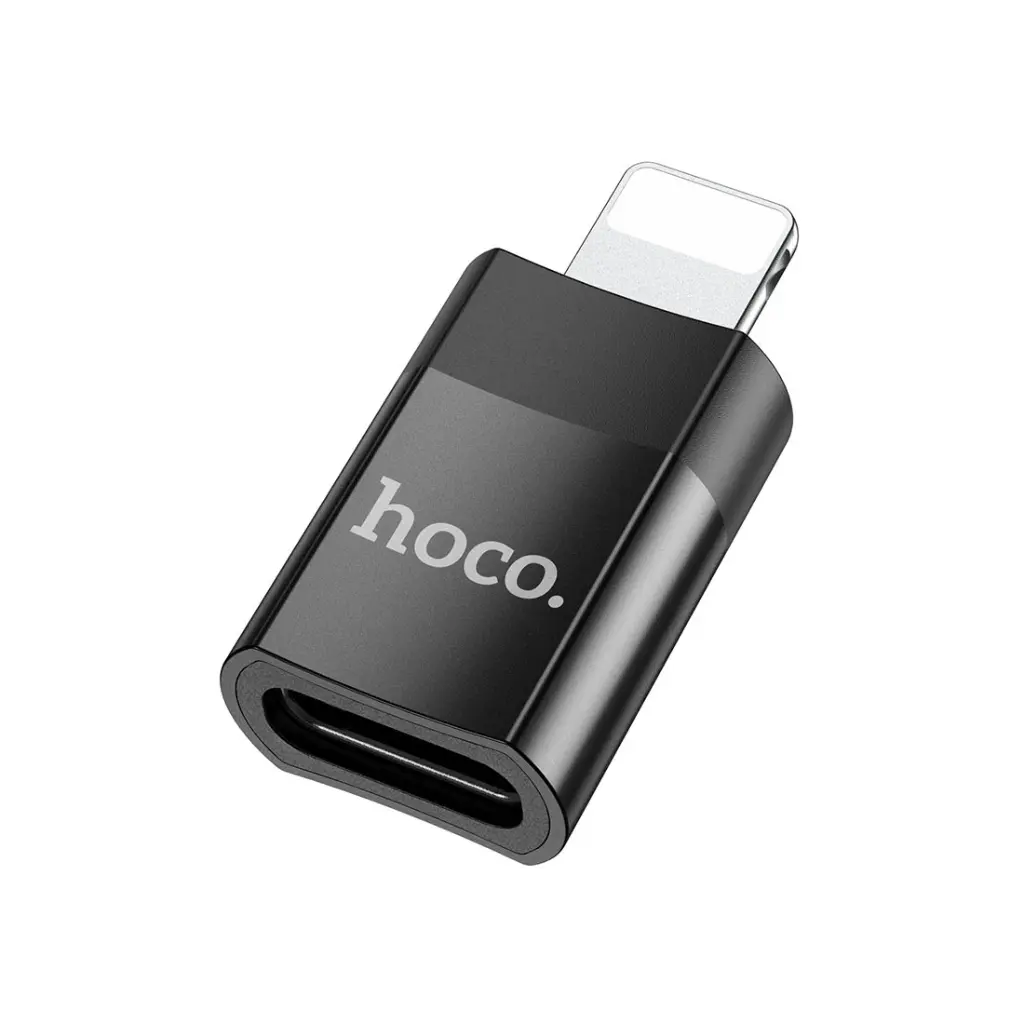 Hoco-UA17-Adapter-Lightining-Male-to-Type-C-Black-3.webp