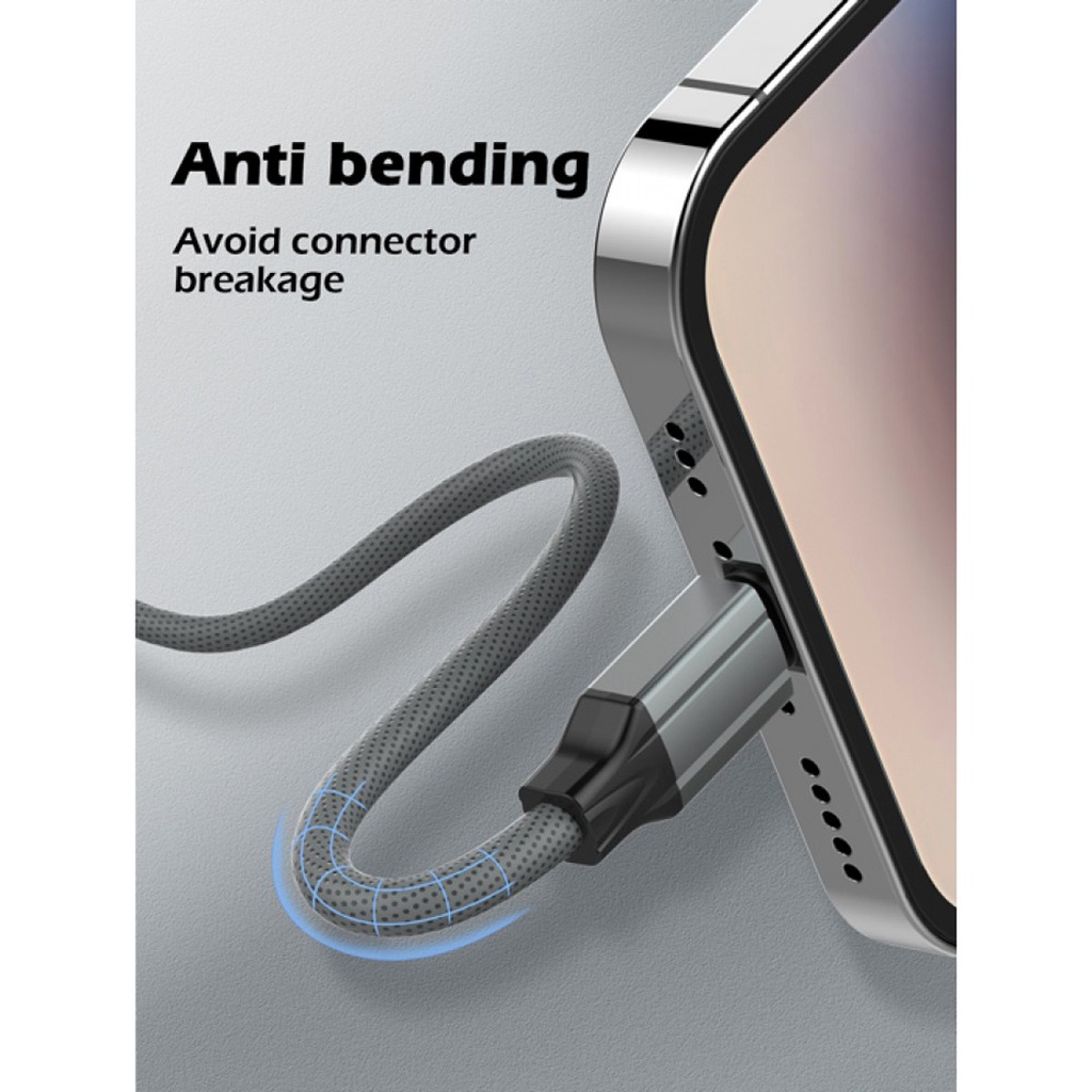 LDNIO LC442i TPE Type-C To Lightning 30W Fast Charge Cable (2m)
