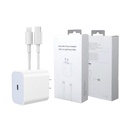 Type-C To Lightning Cable + Power Adapter in Packaging (20W)