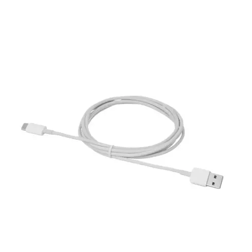 USB-A To Type-C Cable No Packaging – White (2m / 5A)