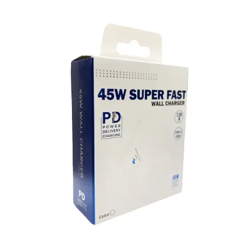 Samsung Super Fast Charger in Packaging (Type-C / 45W) – White