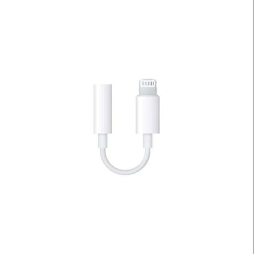 Prise casque Lightning vers 3,5 mm dans l'emballage