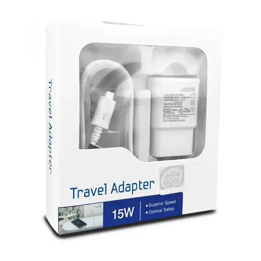 Samsung Travel Adapter (Fast Charger + 1.2m Type-C Cable) – White