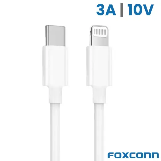 Foxconn 3A/10V USB-C To Lightning PD Cable (1M)