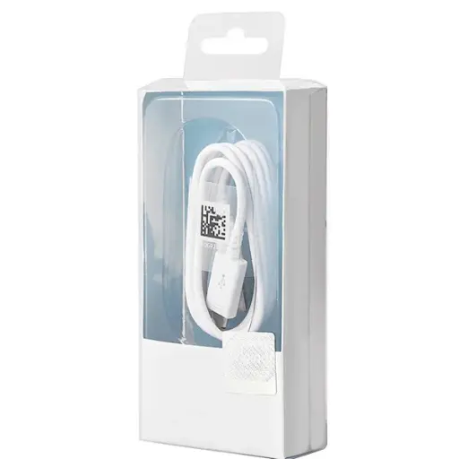 Samsung 1.2M Micro USB Cable in Packaging – White